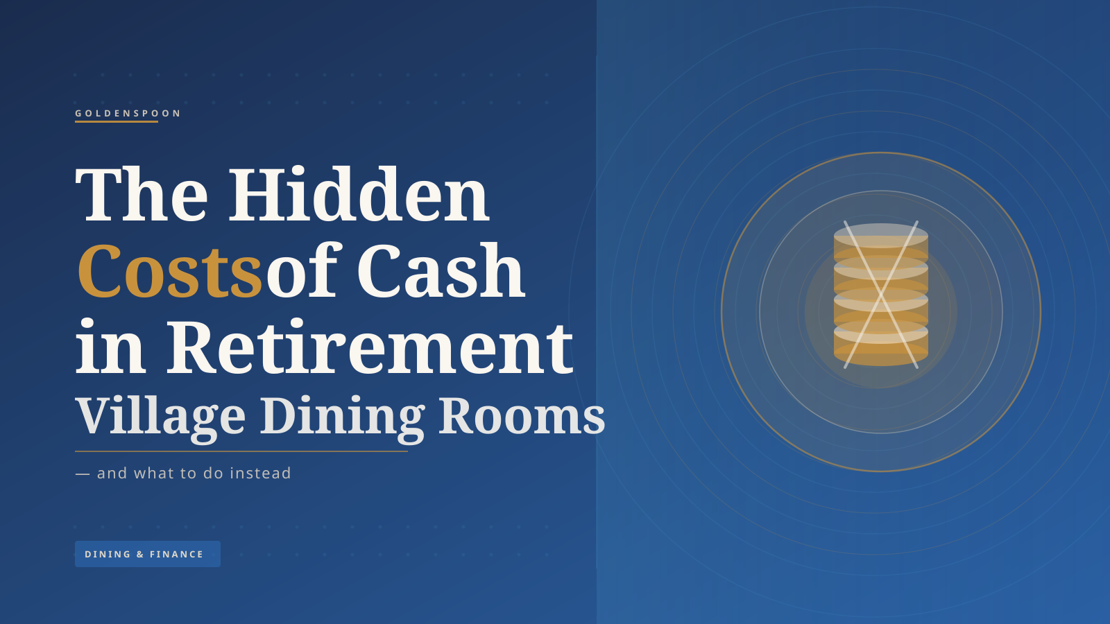 The Hidden Costs of Cash in Retirement Village Dining Rooms (and What to Do Instead)